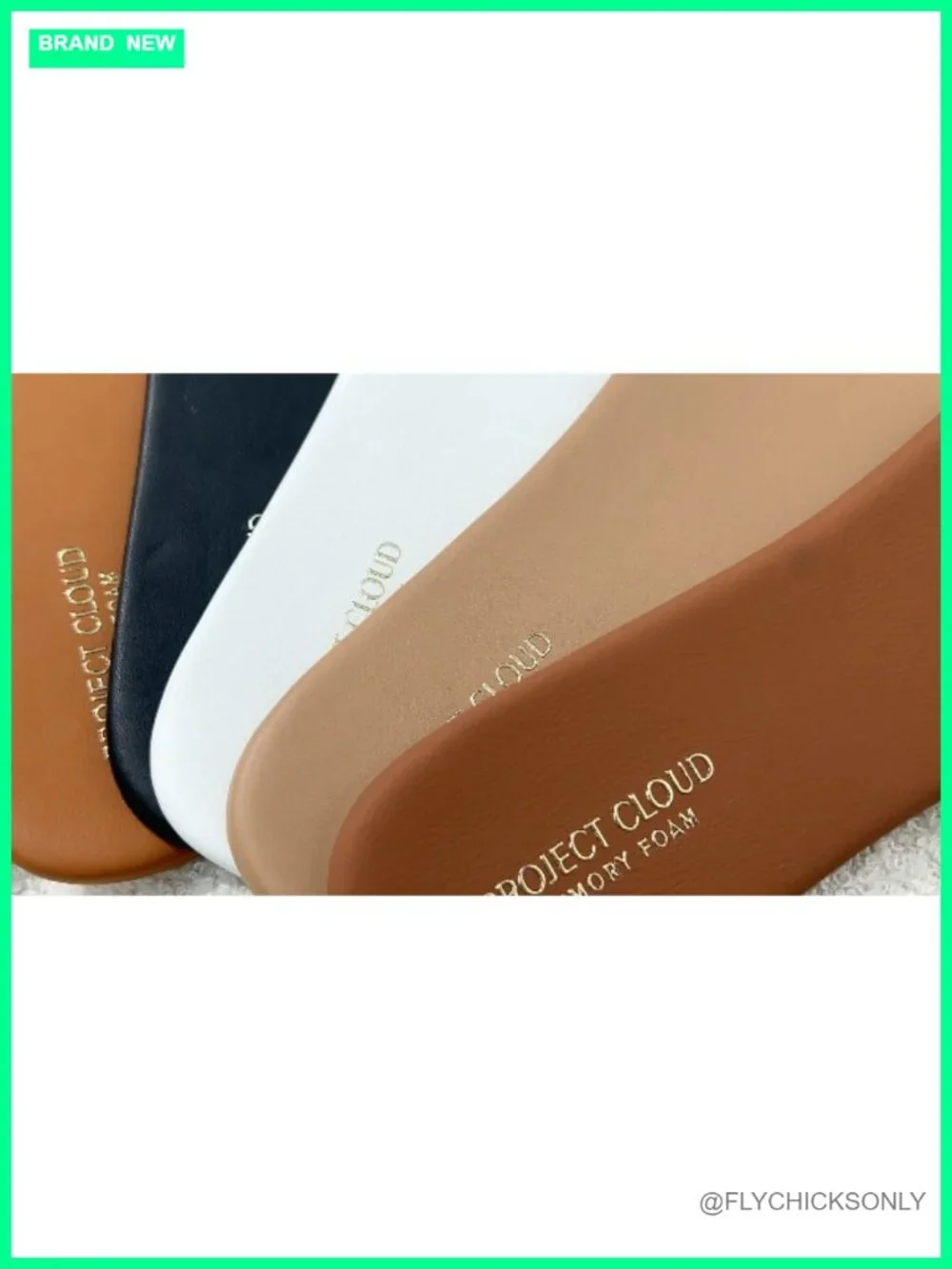 Memory Foam Square Toe Flip Flops - Lightweight Non-Slip Thong Sandals